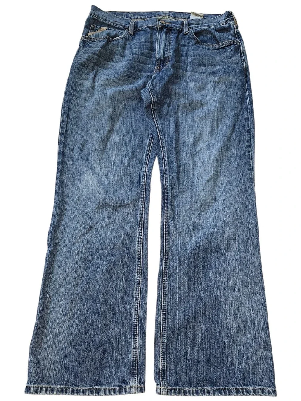 Ariat M4 Low Rise Legacy Bootcut Cotton Blue Denim Jeans. Sz. 34/32